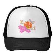 Surfer Girl Mesh Hats