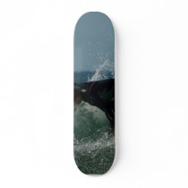 Surfer In Ocean Beach Skate Board Decks