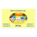 Surfer Kilroy Business Card