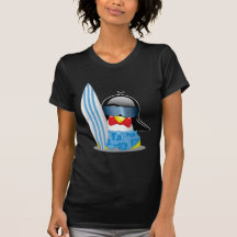 Surfer Penguin Shirt