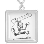surfer squelettique collier