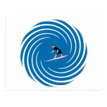 Surfer - Surfeur Postcard