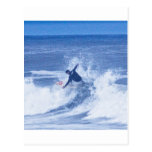 Surfer Surfing Hands Hanging Out HDR Postcards