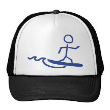 surfer surfing icon hat