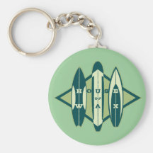 Surfer's House of Wax Keychains