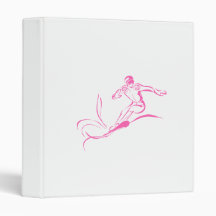 Surfeur rose