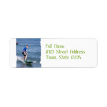 Surfing Basics Return Address Labels