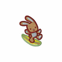 Surfing Bunny Embroidered Knits and Sweatshirts