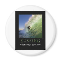 Surfing_Demotivational Poster Magnets