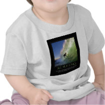 Surfing_Demotivational Poster T Shirts
