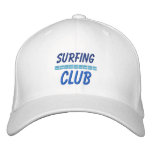 Surfing Embroidered Hat Water sports Club