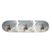 Surfing Grab Skateboard