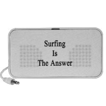 Surfing Is The Answer PC Speakers