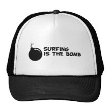 Surfing is the Bomb Trucker Hat