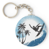 Surfing Keychains