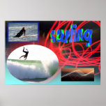surfing SB Poster
