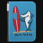Surfing Shark Valentine caseable cases