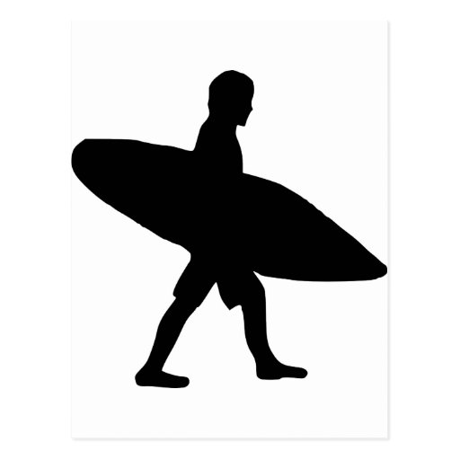 Surfing - Surfer Postcard