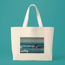 Surfing tote bag bags