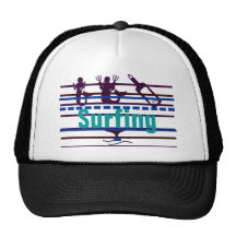 surfing trucker hats