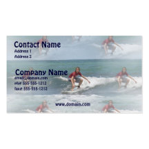 Surfing USA Business Card