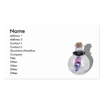 SurfingPotion062710Shadows, Name, Address 1, Ad... Business Card Template