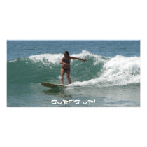 Surf's Up Photo Card Template