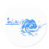 Surf's Up Sticker stickers