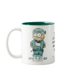 surgeon geek cup green inside coffee mugs