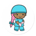 Surgeon Girl stickers