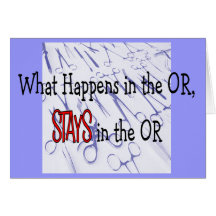 Surgery Professionals Gifts Greeting Cards