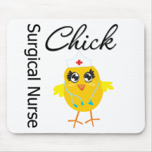 Surgical Nurse Chick v1 Mouse Pad