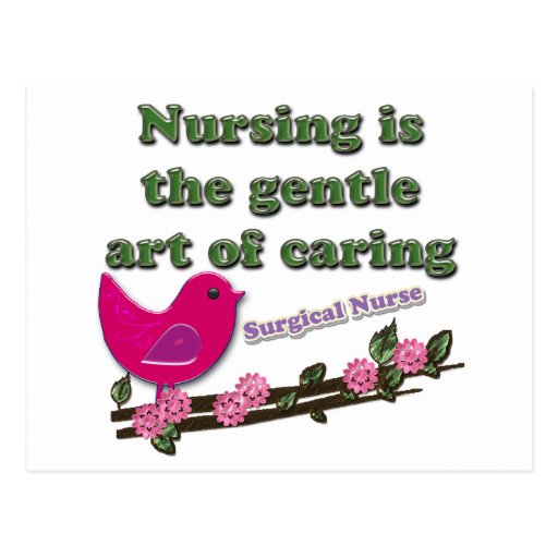 Surgical Nurse Postcard