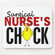 Surgical Nurse's Chick Mousepads