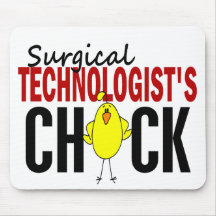 Surgical Technologist's Chick Mouse Pad