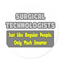 Surgical Technologists ... Smarter Sticker