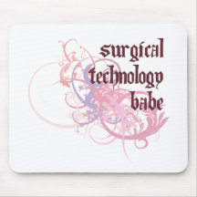Surgical Technology Babe Mouse Mat