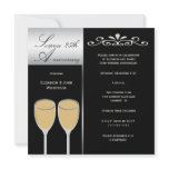 Surprise 25th Wedding Anniversary Party Invitation