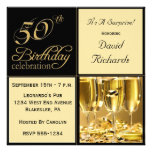 Surprise 50th Birthday Party Invitations