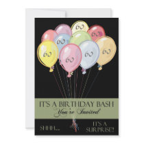 Surprise 60th Birthday Party Invitations