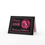 SURPRISE 65th Wedding Anniversary Invitation Greeting Cards