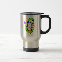 Surprise Clown Face Coffee Mugs