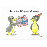 Surprise! It's your birthday Postcard