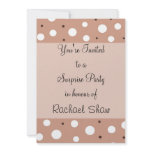 Surprise Party Personalized Announcement