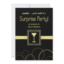 Surprise Party Invitations - Ssshhh You're Invited