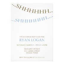 Surprise Party Invites