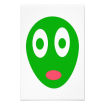 Surprised alien art photo