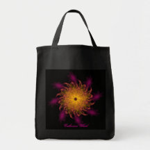 Surreal Catherine Wheel Canvas Bag