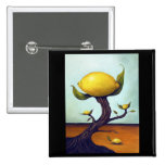 Surreal Lemon Tree Pins