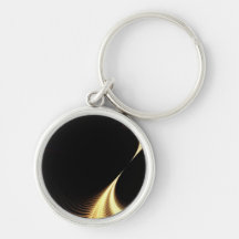 Surreal Purple Fractal Vortex Keychains